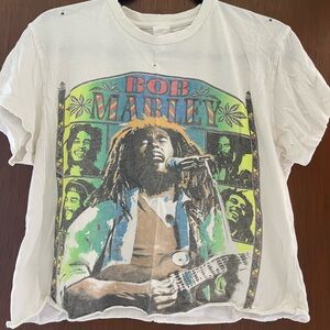 Madeworn Bob Marley Crop Tee